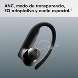Beats Powerbeats Pro 2 Auriculares Bluetooth inalámbricos- Cancelación Activa del Ruido, clasificación IPX4, hasta 45H con Estuche de Carga, Funciona con Apple y Android - Negro Azabache