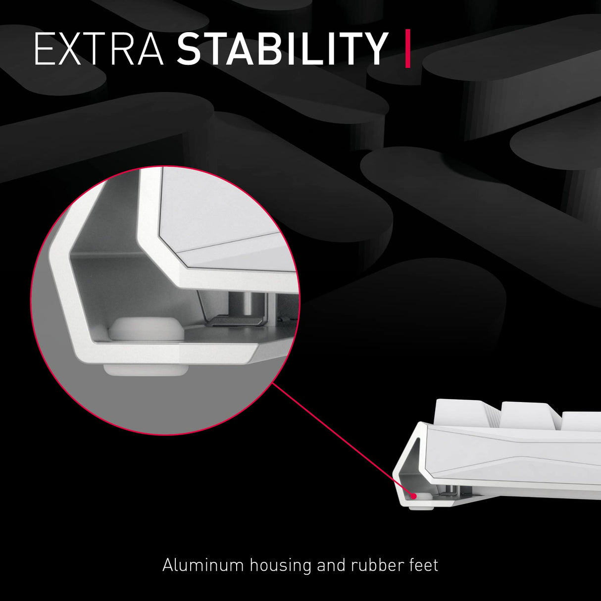 CHERRY MX 3.0S Wireless, teclado Gaming mecánico inalámbrico con iluminación RGB, distribución de teclado francés (AZERTY), conexión Bluetooth, radiofrecuencia o cable, switches MX RED, negro