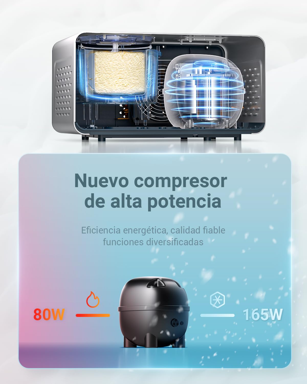 Aobosi Heladora&Gelato Sorbete Helado Yogurt Maker,Máquina de helados con pantalla LED y temporizador,Fácil de operar,Acero inoxidable,1.5L,Paleta mezcladora desmontable
