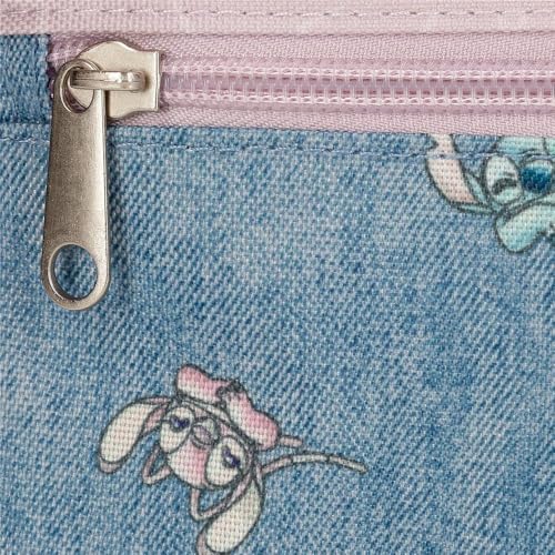 Disney Stitch You Are Magical Equipaje- Bolsa de Mensajero, Niñas, Azul