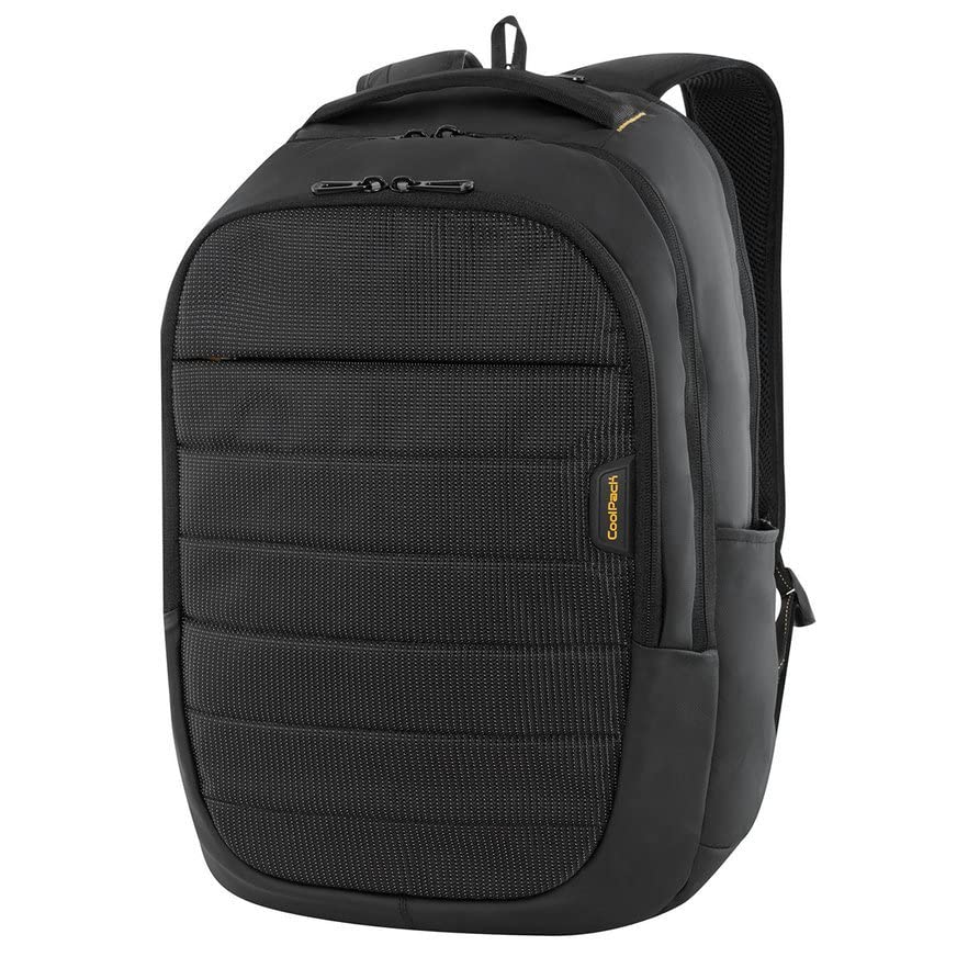 Coolpack B90402/E, Mochila de negocios ICON YELLOW, Black