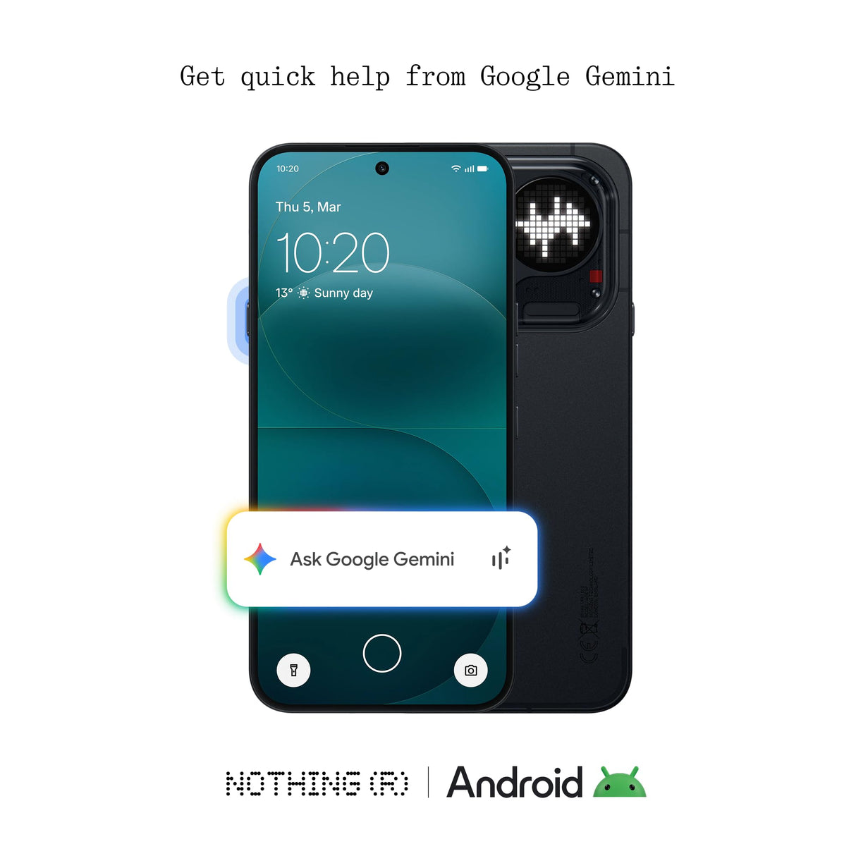 Nothing Phone (4a) Pro - Triple Cámara 50MP, Ultra Zoom 140x, Smartphone Unibody Metal, Batería Larga Duración, Carga Rápida 50W, AMOLED 144Hz, Glyph Bar, 12GB+256GB - Negro