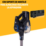 Tristar Aspiradora Escoba Inalámbrica, 2-en-1, Motor BLDC, 250W, 23 kPa Succión, 40 Min Autonomía, Luz LED, Filtro HEPA, Depósito 800 ml, SZ-2390