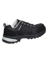 Skechers Gatlon Strigax, Botas de construcción Hombre, Black Gray Leather/Synthetic/Textile, 43 EU