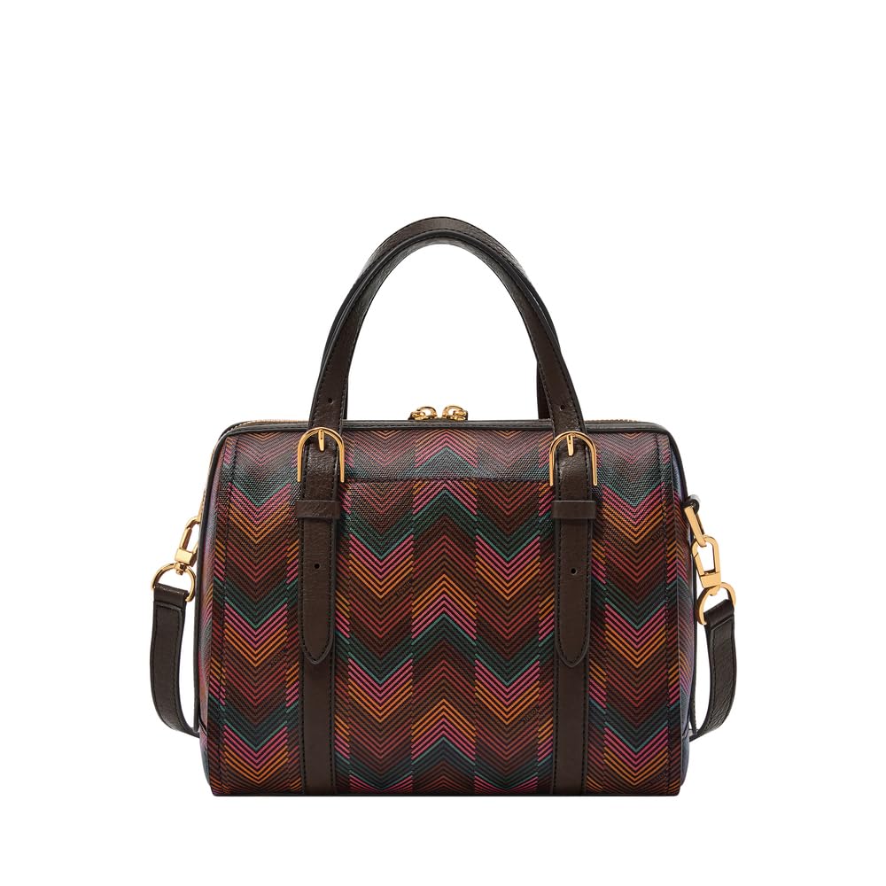 FOSSIL Carlie, Bolsa Satchel Mujeres, marrón