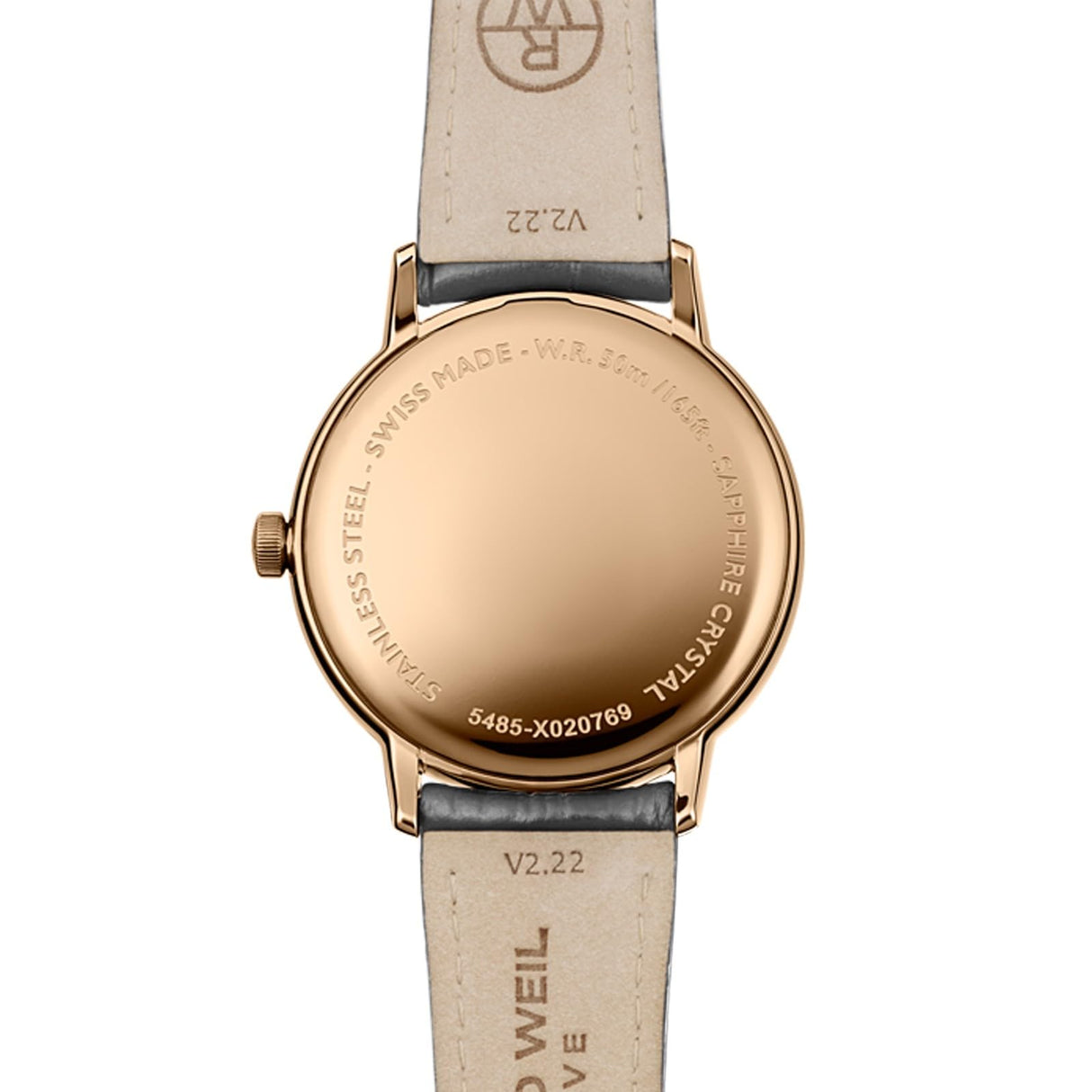 RAYMOND WEIL Reloj Analógico para Hombre de Cuarzo Suizo con Correa en Cuero 5485-PC5-00859