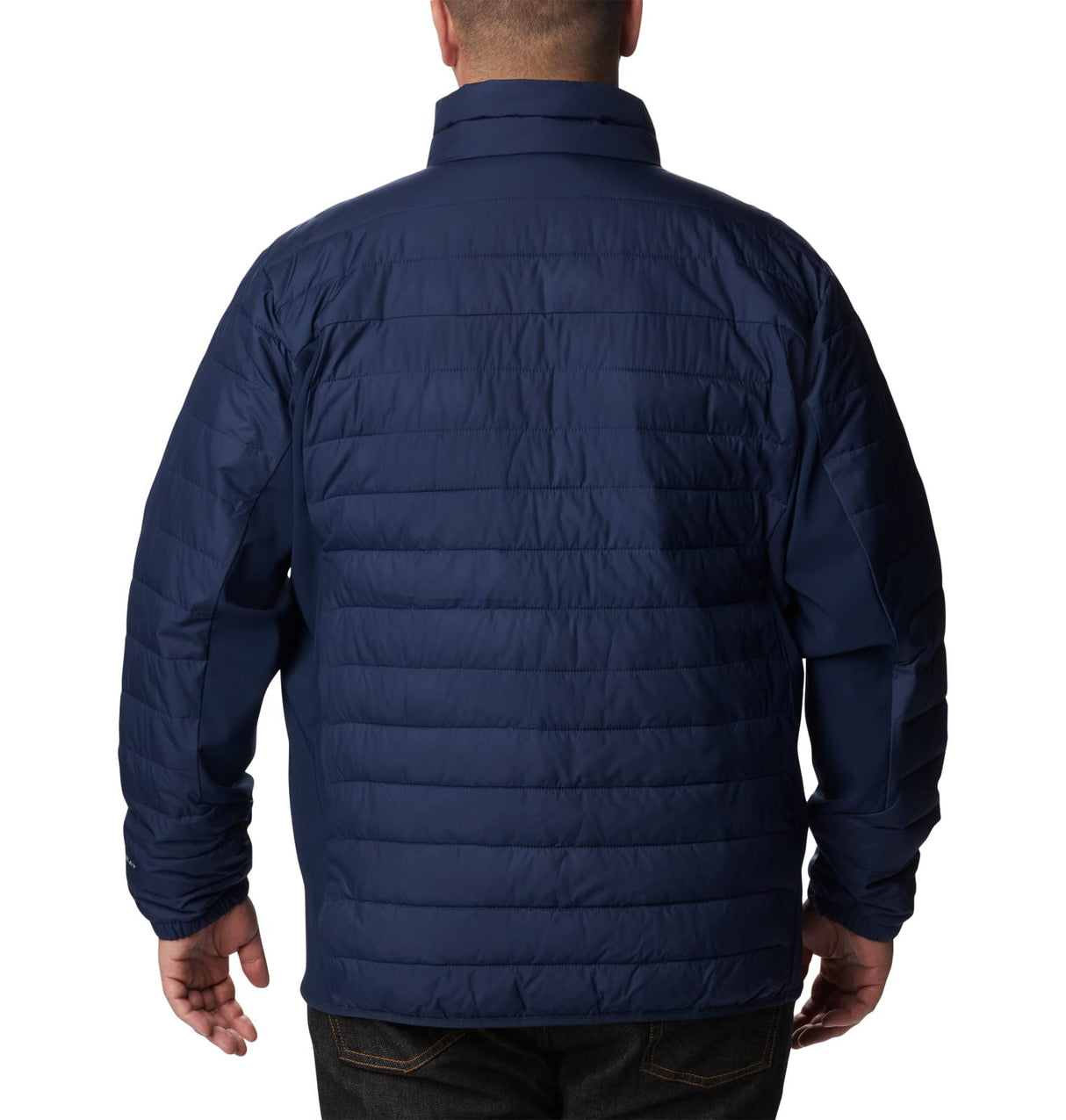 Columbia Powder Lite Hybrid Jacket Chaqueta, Hombre, Azul Marino, M
