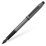 Cross Century II - Pluma estilográfica con grosor medio, color laca gris gunmetal