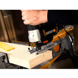WORX Sierra de calar pendular 750W | WX479 | Luz LED | Cambio de cuchillas sin herramientas, extracción de polvo