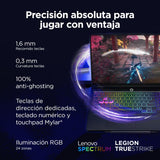 Lenovo Legion Pro 5 Gen10–Portátil Gaming IA 16'' OLED 240Hz (Intel Core Ultra 9 275HX, NVIDIA GeForce RTX 5070 Ti, 32GB RAM, 1TB SSD, WiFi6, Sin Sistema Operativo) QWERTY RGB 24 Zonas Español – Negro