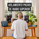 RØDE Auriculares DJ Profesionales NTH-50 con Cable sobre la Oreja | Duraderos, cómodos, Audio Hi-Fi | Músicos, cineastas, Creadores (Negro)