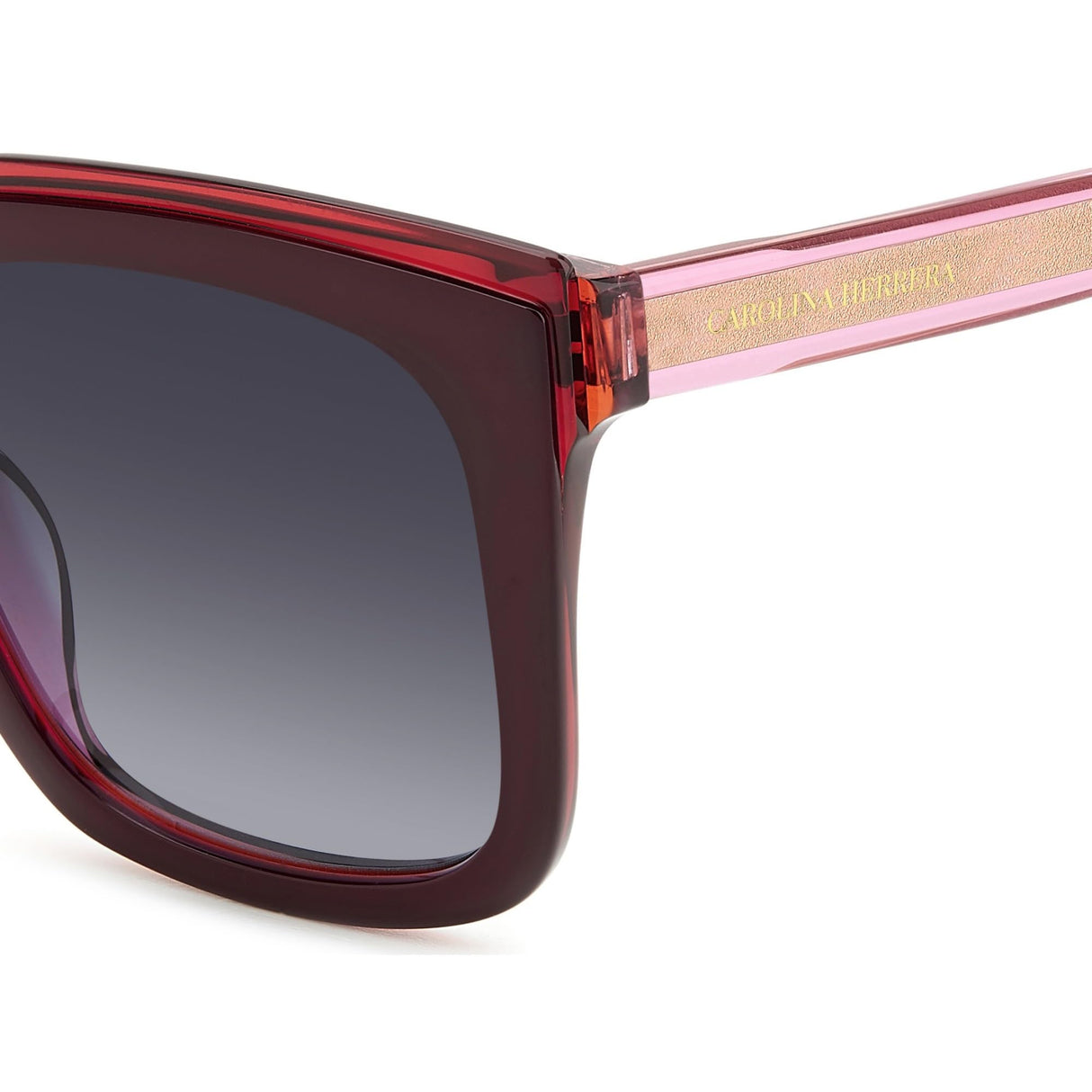 CAROLINA HERRERA Her 0249/G/S Gafas de Sol, Burgundy Pink, 51 para Mujer
