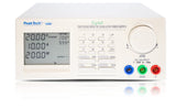 PeakTech, 1890, Fuente de alimentación conmutada CC Progr. 1-20 V/0-10 A CC incl. pantalla LCD de 4 dígitos, transformador con puerto USB y RS-232/485, fuente de alimentación de laboratorio