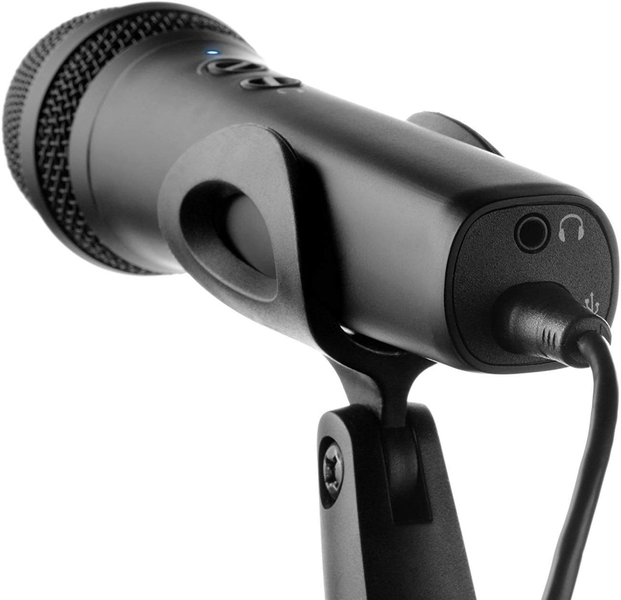 IK Multimedia iRIG Mic HD 2 - High-Resolution Microphone for iOS and Mac, High Quality Sound, Professional Recording, Compatible with iPhone, iPad, Mac and PC
