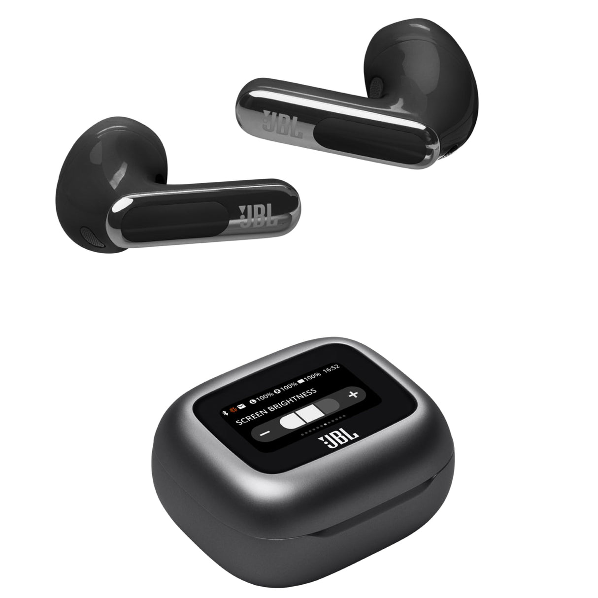 JBL Live Flex 3 Auriculares inalambricos de botón True Wireless con cancelación de ruido adaptable, hasta 50 horas de reproducción, Bluetooth, audio de alta resolución, negro