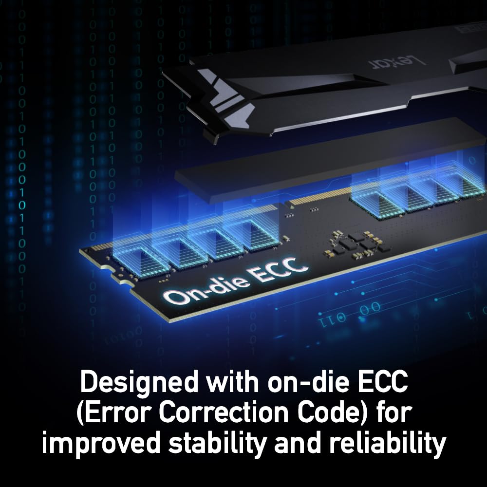 Lexar Ares OC - DDR5 - 32GB (2x16GB) - 6400MHz black