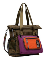 Desigual Accessories-Mochila Grande de Nailon, Nylon Backpack Big Mujeres, Verde, Einheitsgröße