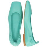 Melvin & Hamilton Livia 3, Zapatos Tipo Ballet Mujer, Turquesa, 40 EU