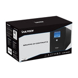 Vultech Sistema de alimentación ininterrumpida ups 1000 VA Pure - Line-Interactive con Onda sinusoidal Pura - Pantalla LCD