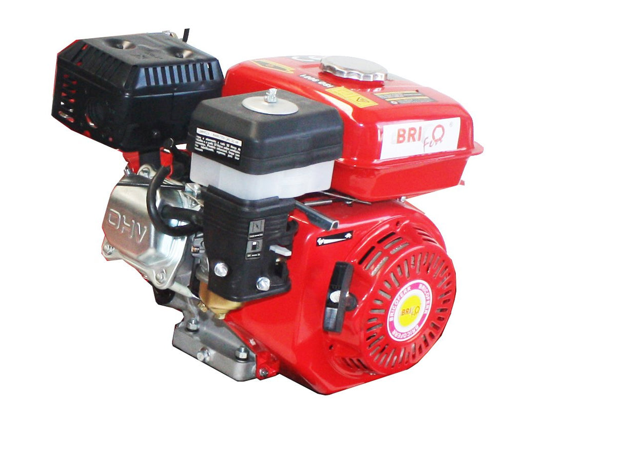 Bricoferr BFJ168F - Motor 170F a gasolina para motoazada