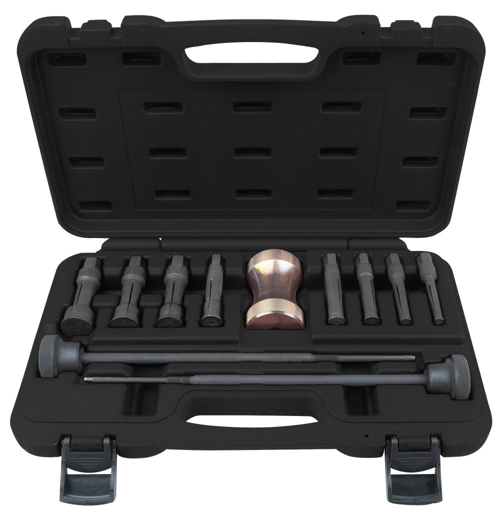 KS Tools 660.0009 Juego de extractores de precisión para rodamientos interiores, 11 pzs Ø10-30mm