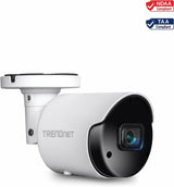 TRENDnet, TV-IP1514PI, Cámara de Red Tipo Bala H.265 PoE de 5 MP para Interiores/Exteriores, clasificación IP66, visión Nocturna por Infrarrojos de hasta 30 m (98 pies)