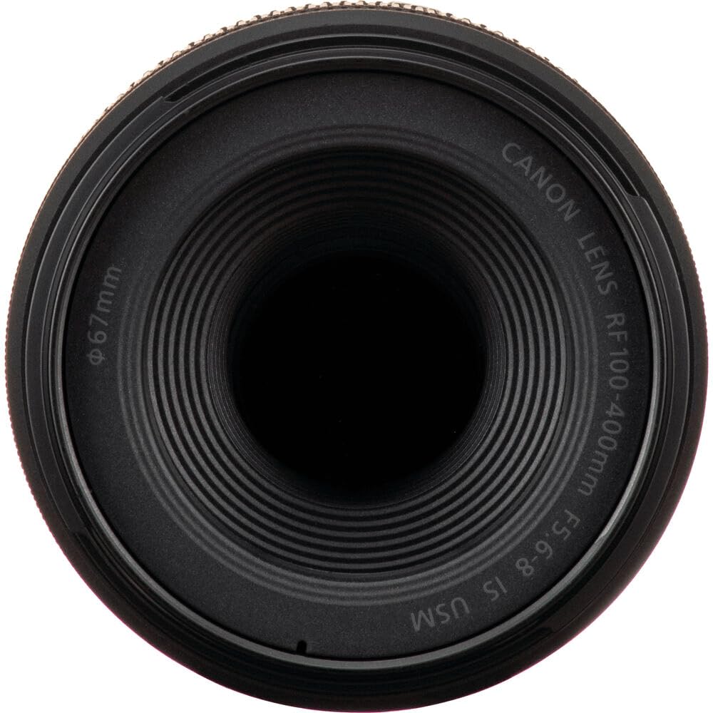Canon Objetivo RF 100-400mm F5.6-8 IS USM - Lente Teleobjetivo Estabilizador Óptico de 5,5 Pasos para Deporte y Naturaleza | Compatible Sistema EOS R