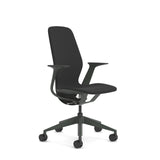 Steelcase SILQ Silla con Respaldo de mirlo/mirlo y Funda Negra