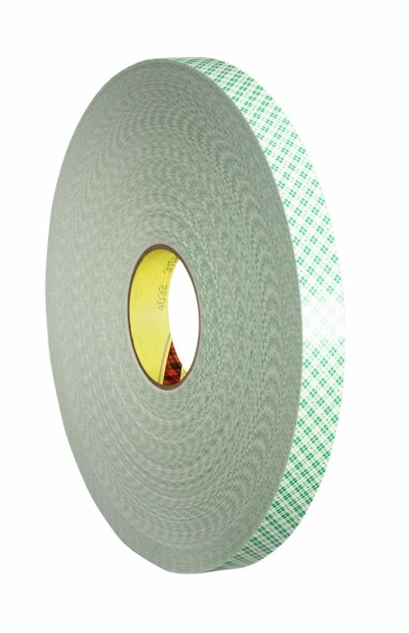 3M 4026 Cintas de Doble Cara de Espuma de Poliuretano, 25 mm x 33 m, 9 unidades