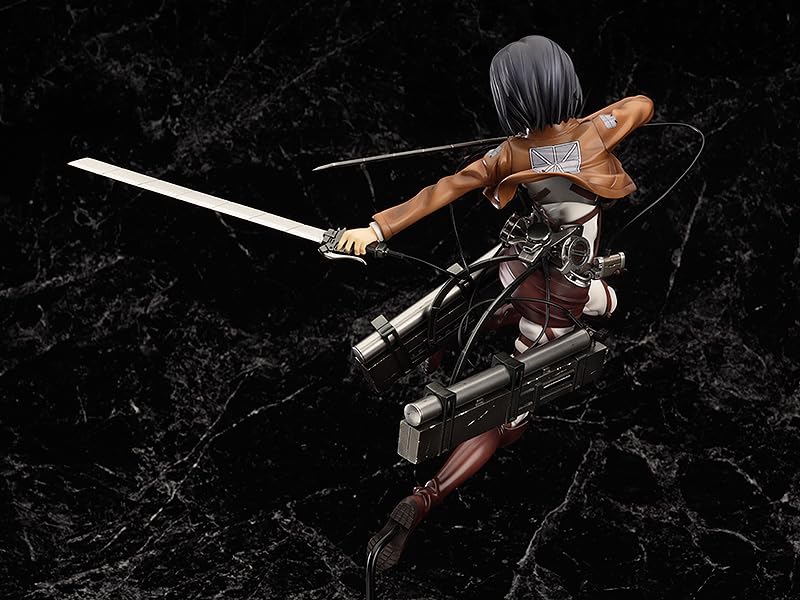 GOOD SMILE COMPANY Attack on Titan Mikasa Ackerman DX Ver. Figura Completa de plástico prepintada a Escala 1/8 para reventa