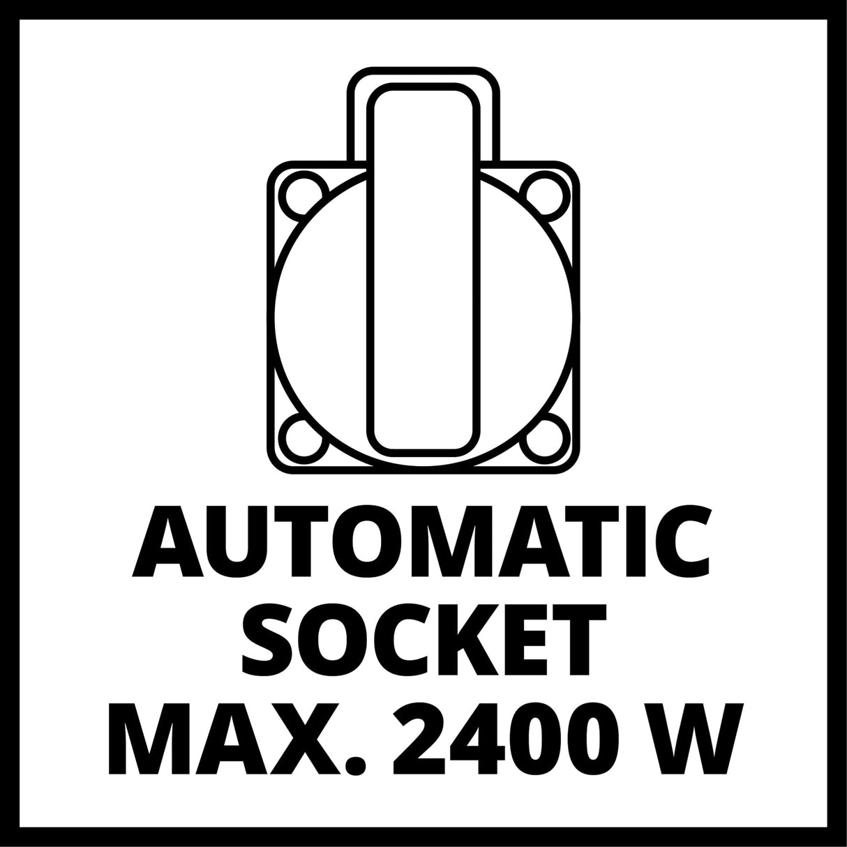Einhell Aspirador TE-VE 550/1 A (550 W, enchufe Automático 2500 W, manguera de aspiración de 250 cm y Ø 100 mm, 2 adaptadores de aspiración 36 mm, Liberación Rápida para Bolsa de Recolección 65 L)