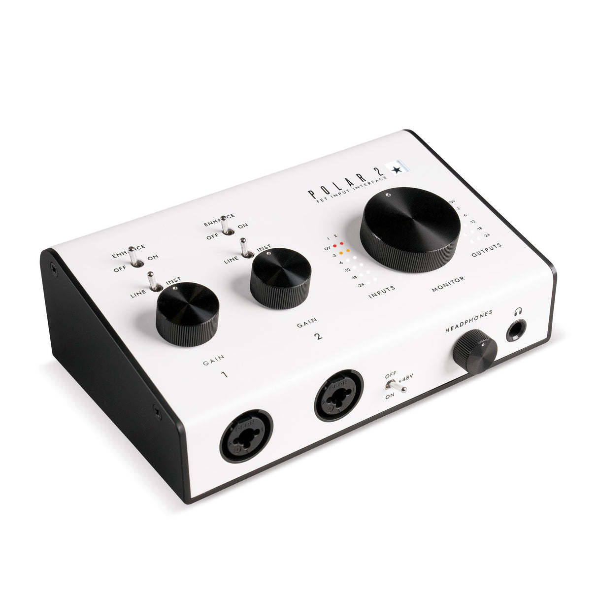 Blackstar Interfaz de audio Polar 2 diseñada para guitarristas 2 en 2 salidas Inc: St James Software Suite y Ableton Live Lite y más