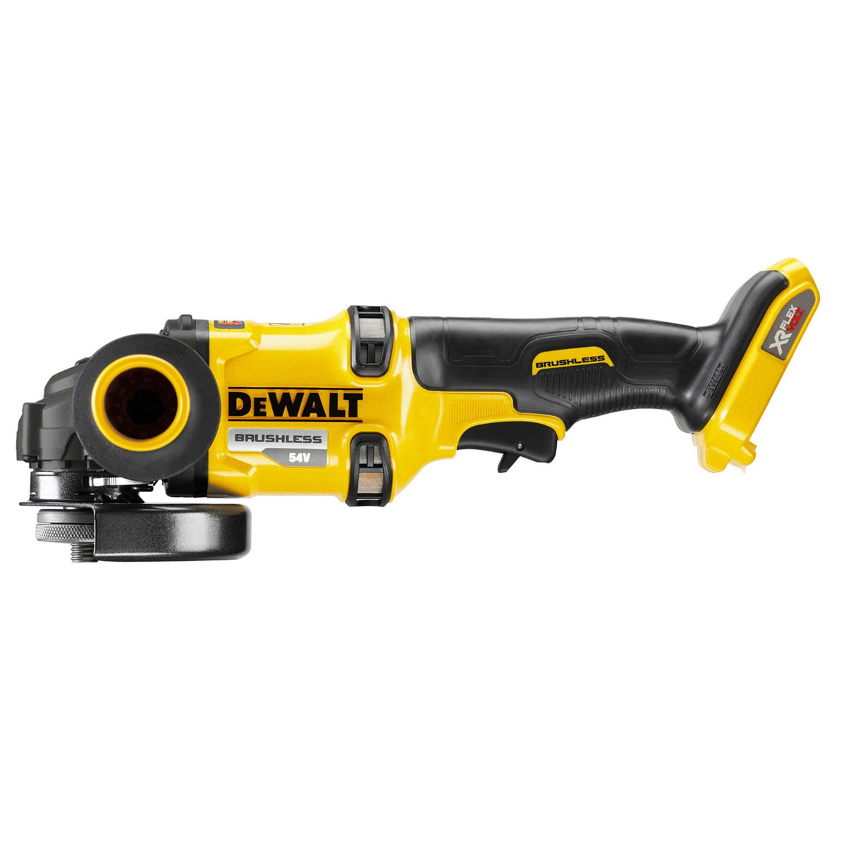 DEWALT DCG418NT-XJ - Mini-Amoladora sin escobillas XR FLEXVOLT 54V