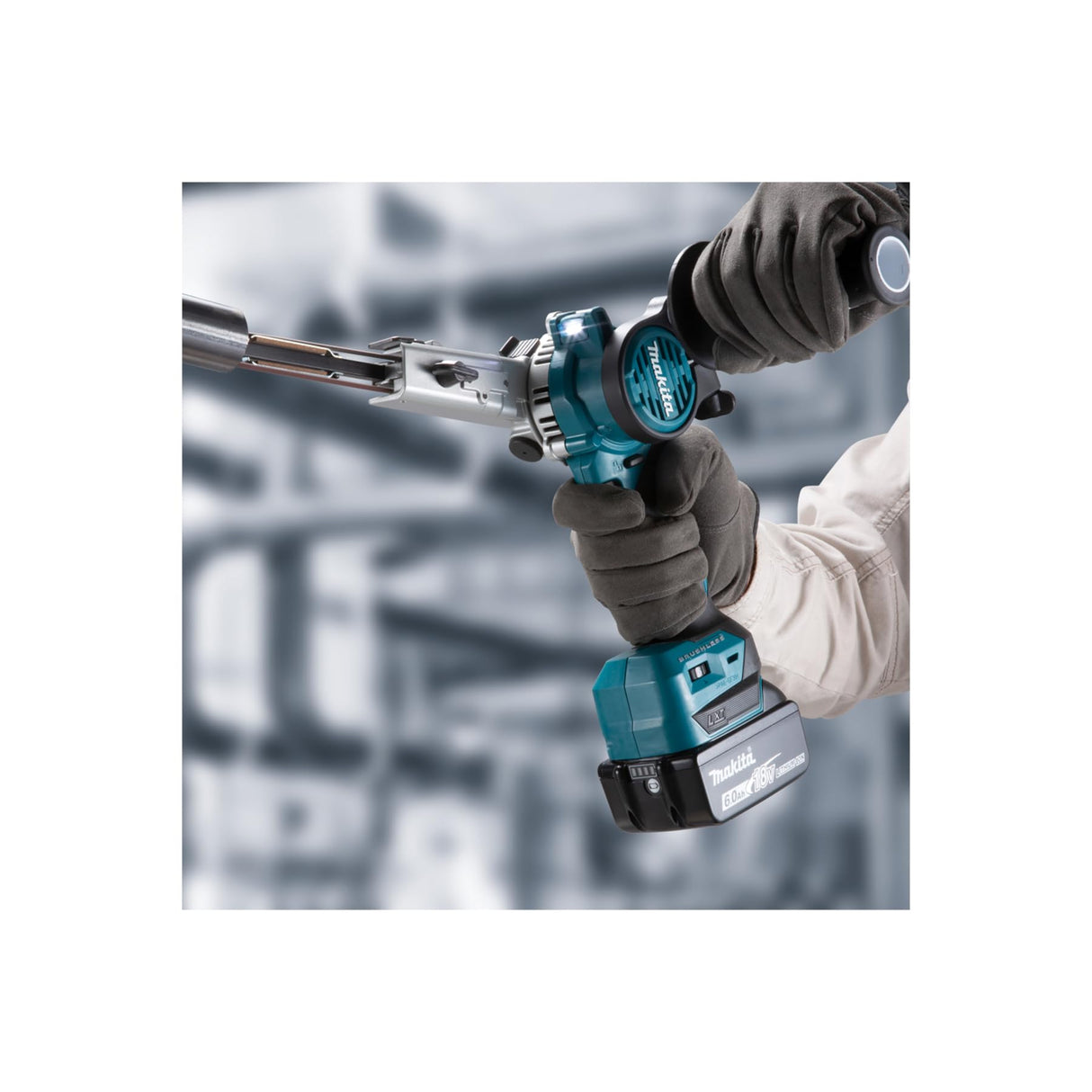 Makita DBS180Z Lima de Banda (18 V, no Incluye batería, sin Cargador)