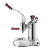 La Pavoni Smeg Stradivari Professional Lusso LPLSPH01EU - Cafetera con mango de palanca con capacidad de 1,6 l, acero