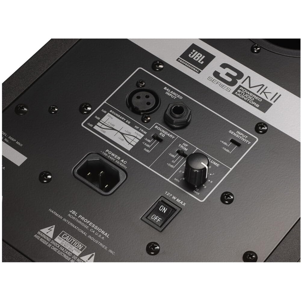 JBL 306P MKII Studio reference monitor
