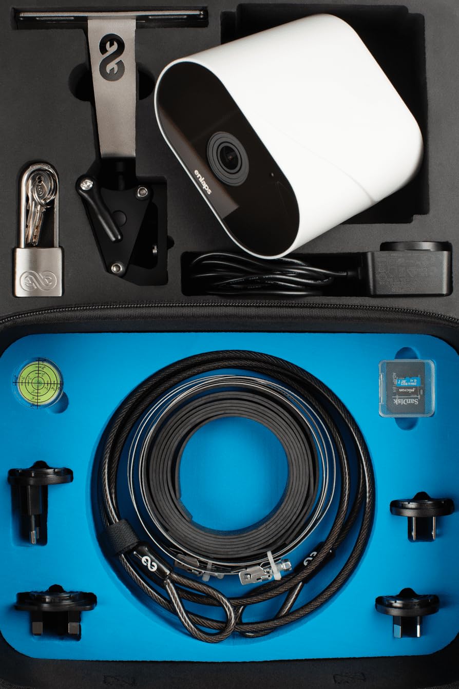 Enlaps Pack Tikee Mini 4K Zeitraffer-Kamera mit Softcase