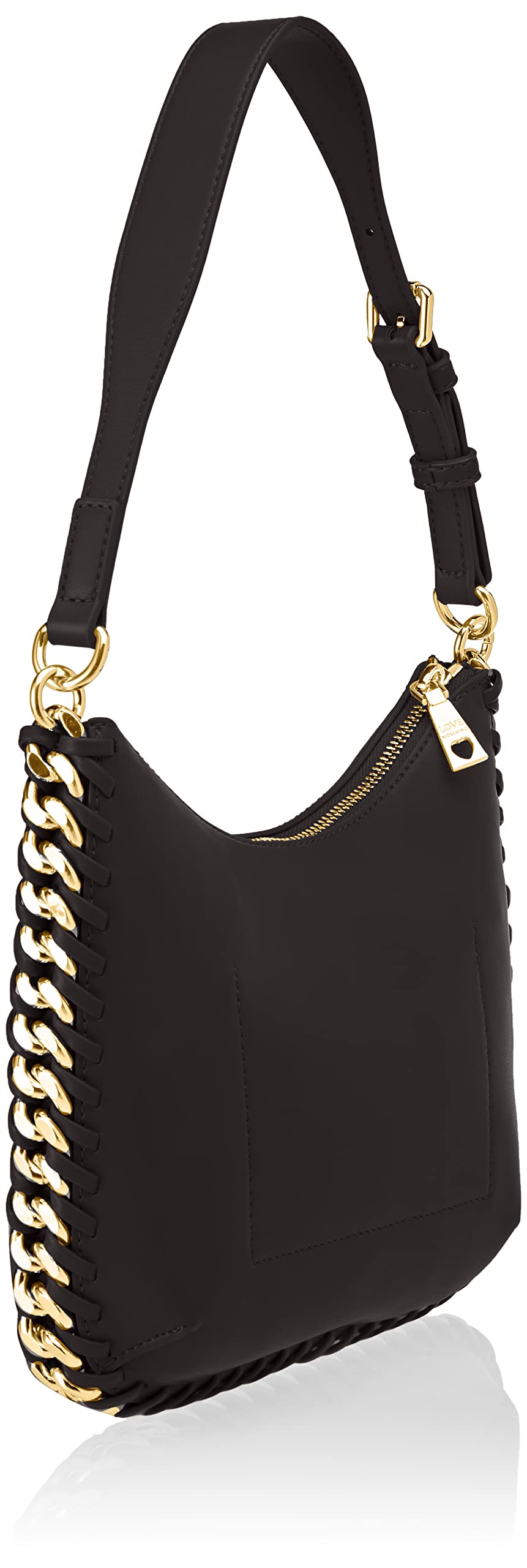 Love Moschino JC4243PP0GKQ0, Bandolera Mujer, Negro, Talla única