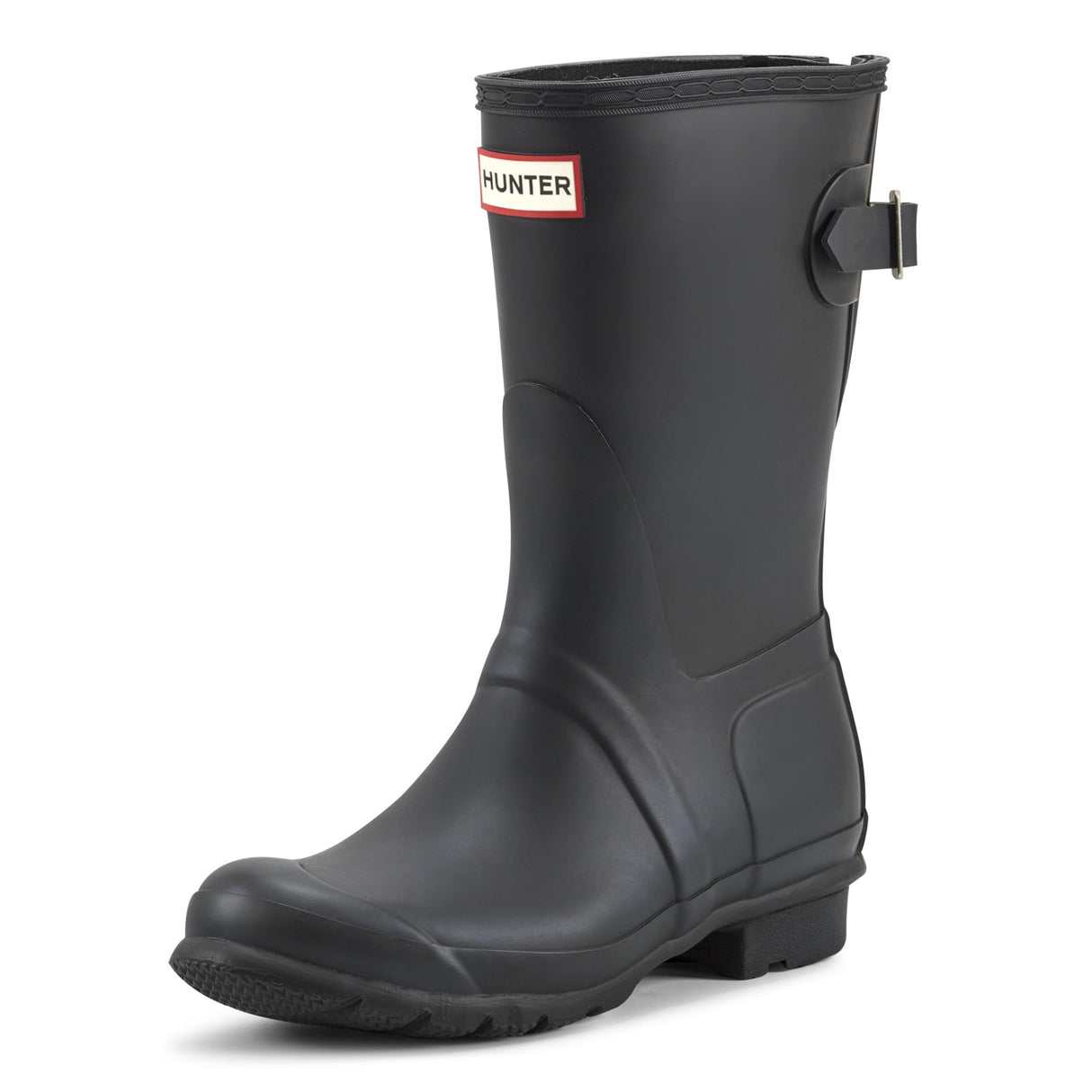 Hunter Original Adjustable Short Rubber Botas Mujer, Negro, 37 EU