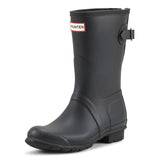 Hunter Original Adjustable Short Rubber Botas Mujer, Negro, 37 EU