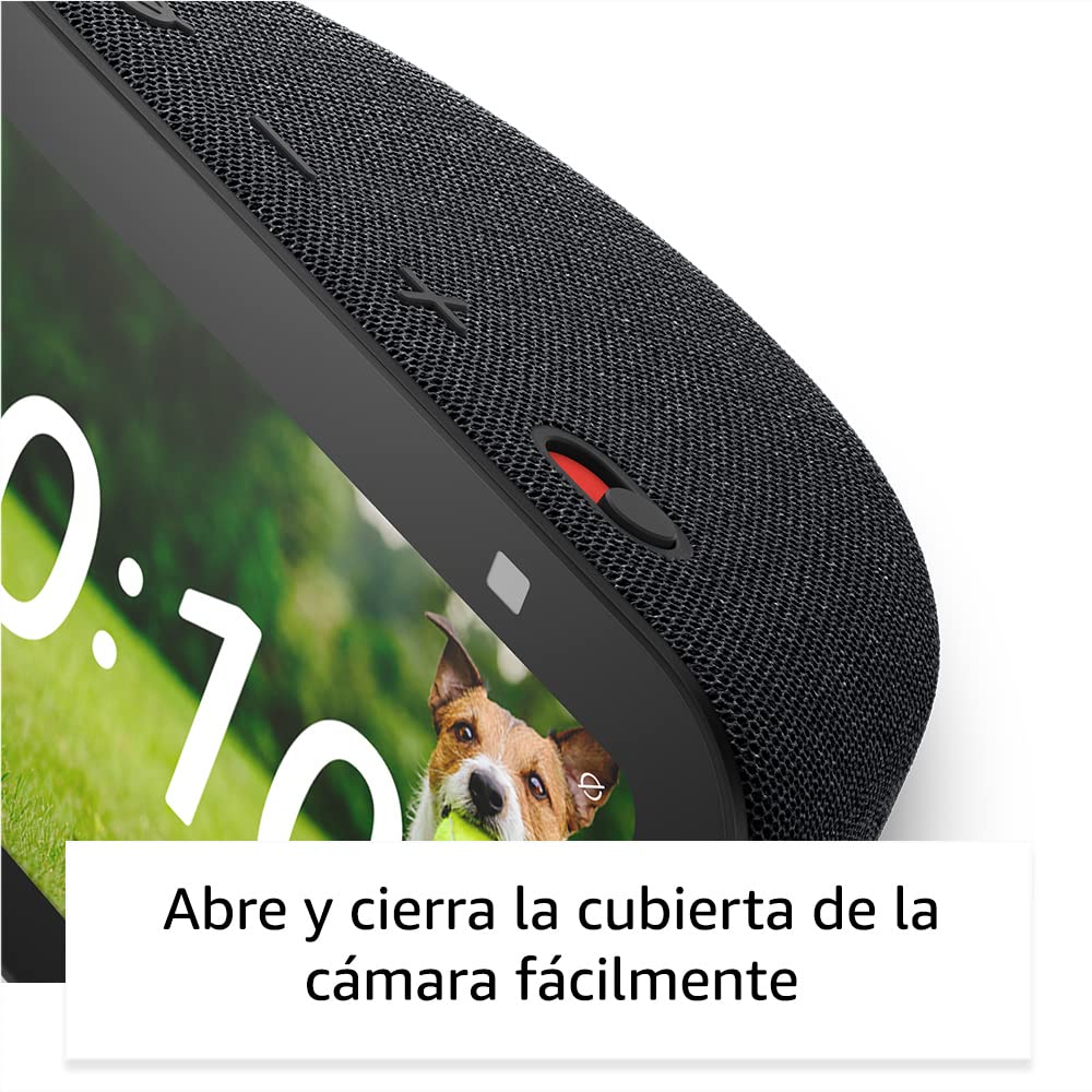 Echo Show 5 (Última generación) | Pantalla táctil inteligente con Alexa diseñada para controlar tus dispositivos de Hogar digital y más | Antracita