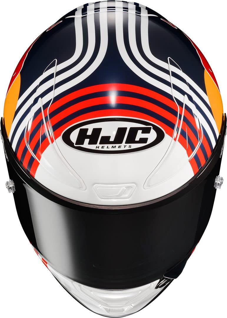 HJC Helmets, Helmet Rpha1 Red Bull Austin Gp White/Blue/Red, S