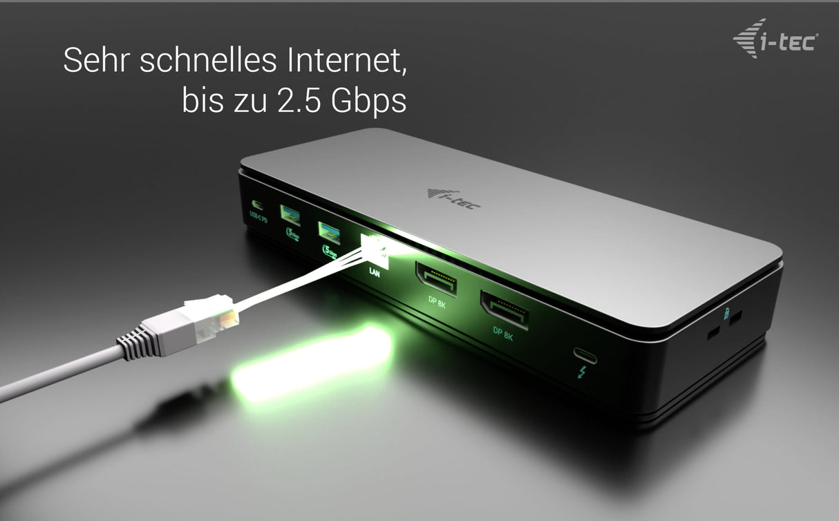 I-TEC TB4 Gen3 Dock 2x Display 7x USB