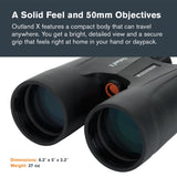 Celestron 71348 10 x 50 Outland X: prismáticos, negro