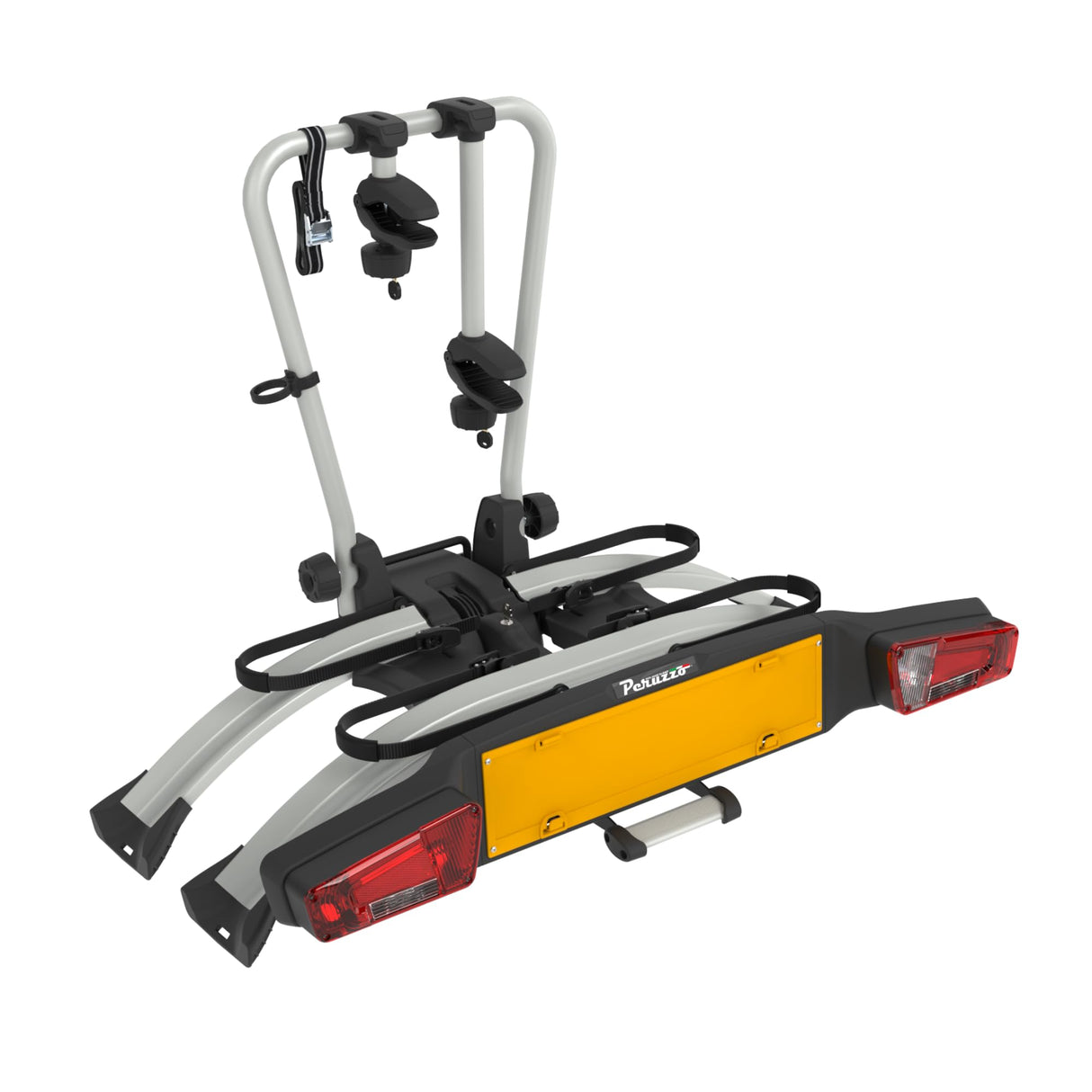 Portabicicletas Gancho Remolque PERUZZO Atlantis 714 para ebike 2 Bicicletas