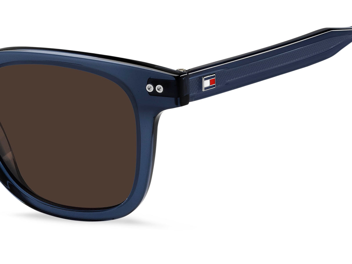 Tommy Hilfiger Gafas de Sol TH 2126/S BLUE/BROWN 48/22/150 hombre