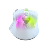 Turtle Beach Kone XP Air - mouse de juego RGB ergonómico inalámbrico personalizable, sensor óptico de 19,000 ppp, batería de 100 horas de duración y base de carga - Blanco