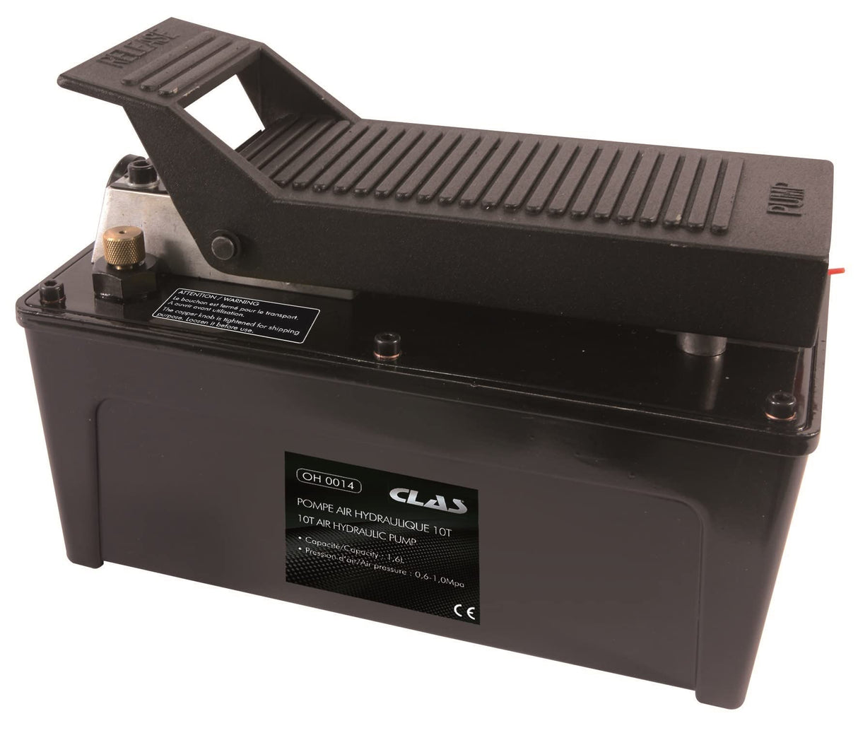 CLAS Equipements Bomba de Aire hidráulica 10T 1/4" - Oh 0014