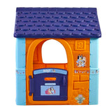 FEBER - Bluey Fantasy House, casita Infantil de Juegos con Puerta abatible, para Jugar al Aire Libre o en casa, casa Resistente y de facil Montaje, para niños de 2 a 6 años, Famosa (FEU11000)