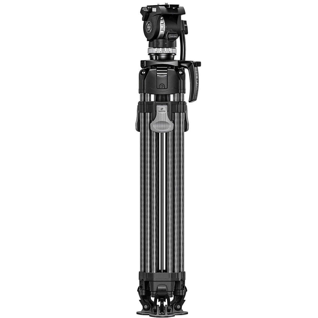 LEOFOTO Trípode de Carbono LVF-163C + FH-10 Kit de trípode de vídeo
